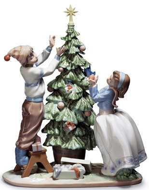 Статуэтка "Новогодняя елка" Lladro