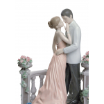 Статуэтка "Любовь под луной" Lladro