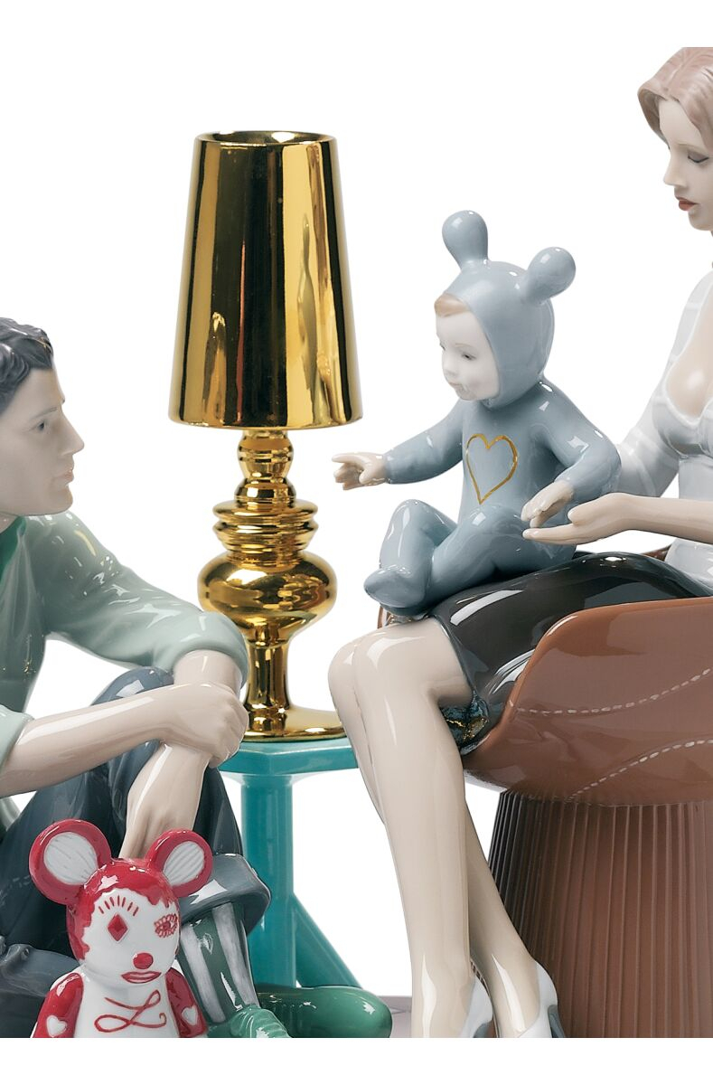 Статуэтка "Семейный портрет" Lladro
