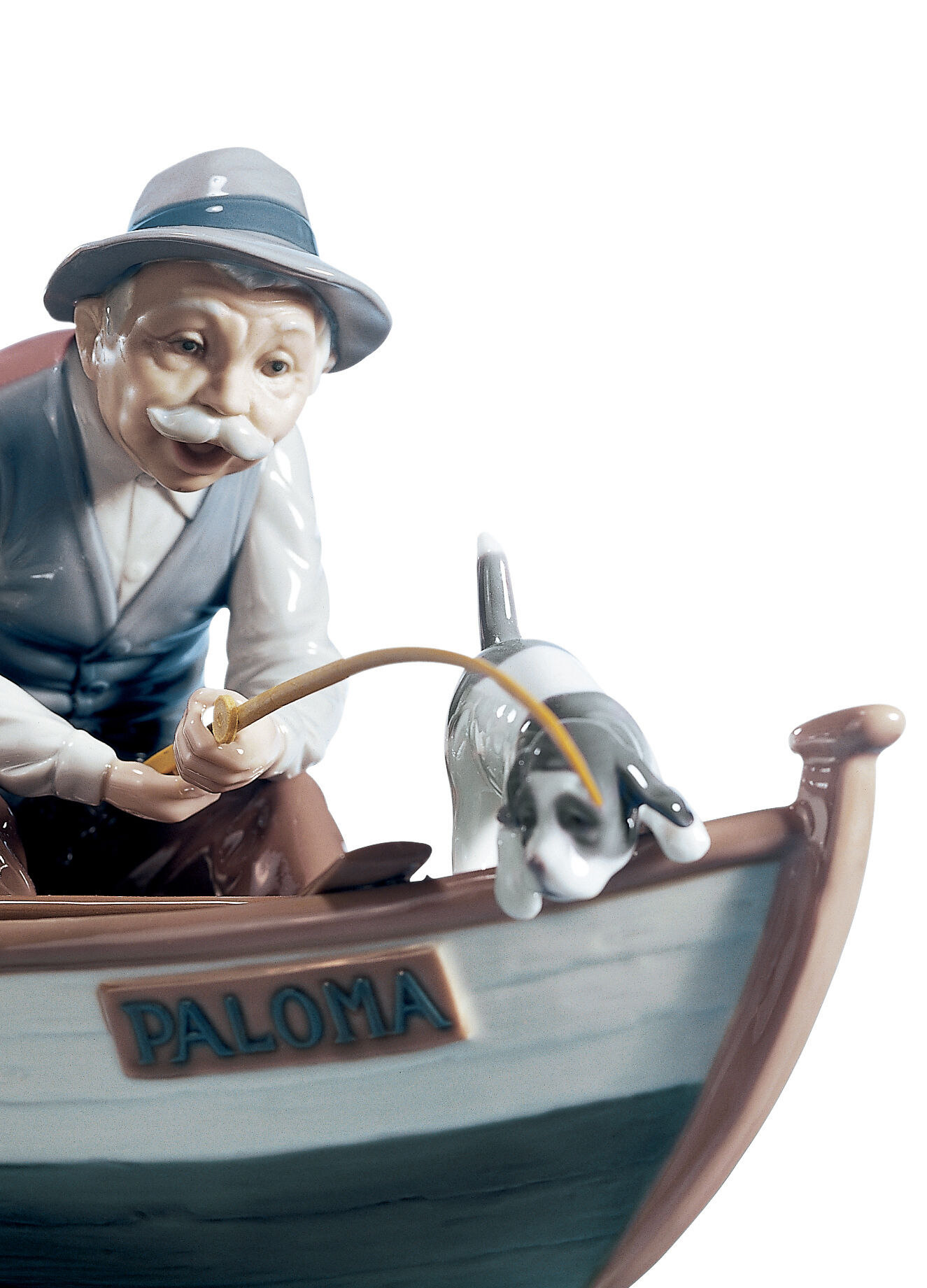 Статуэтка "Рыбалка с дедушкой" Lladro
