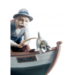 Статуэтка "Рыбалка с дедушкой" Lladro