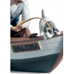 Статуэтка "Рыбалка с дедушкой" Lladro