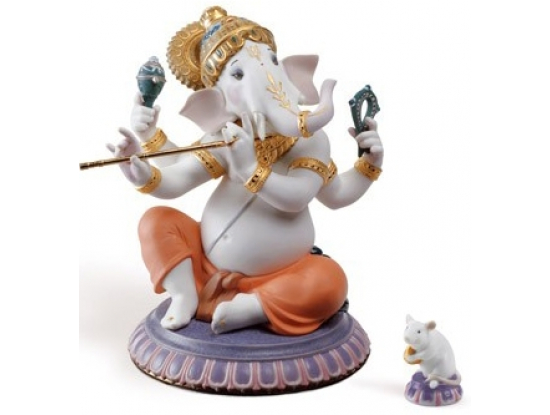Статуэтка "Ганеша с Бансури" Lladro