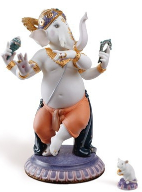 Статуэтка "Танцующий Ганеша" Lladro