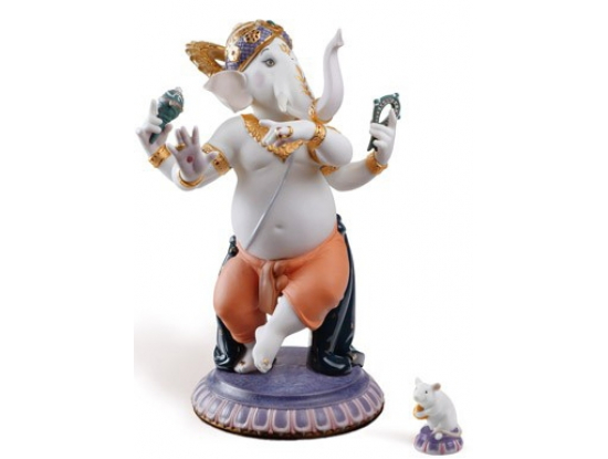 Статуэтка "Танцующий Ганеша" Lladro
