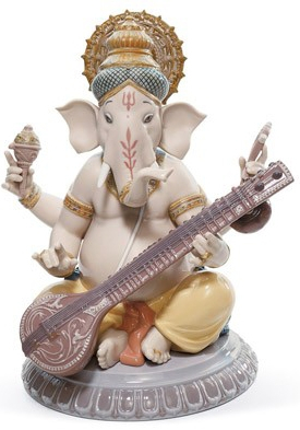 Статуэтка "Ганеша с Вееной" Lladro