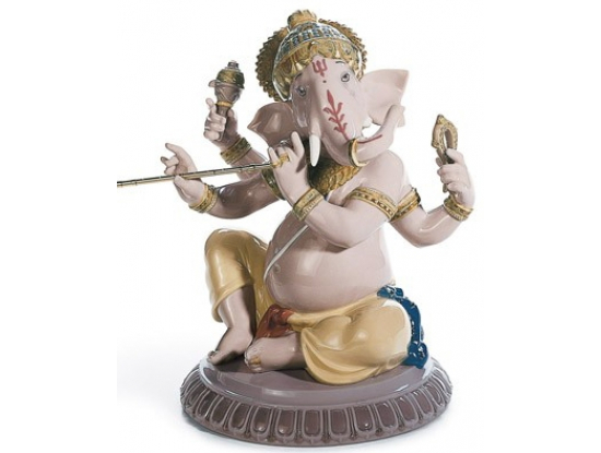 Статуэтка "Ганеша с Бансури" Lladro