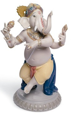 Статуэтка "Танцующий Ганеша" Lladro