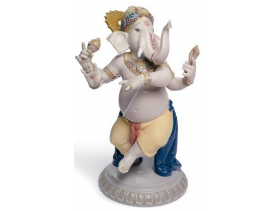 Статуэтка "Танцующий Ганеша" Lladro