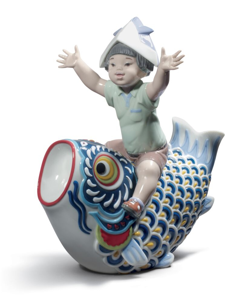 Статуэтка "Счастливый день мальчика" Lladro