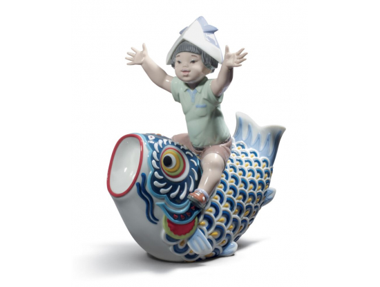 Статуэтка "Счастливый день мальчика" Lladro