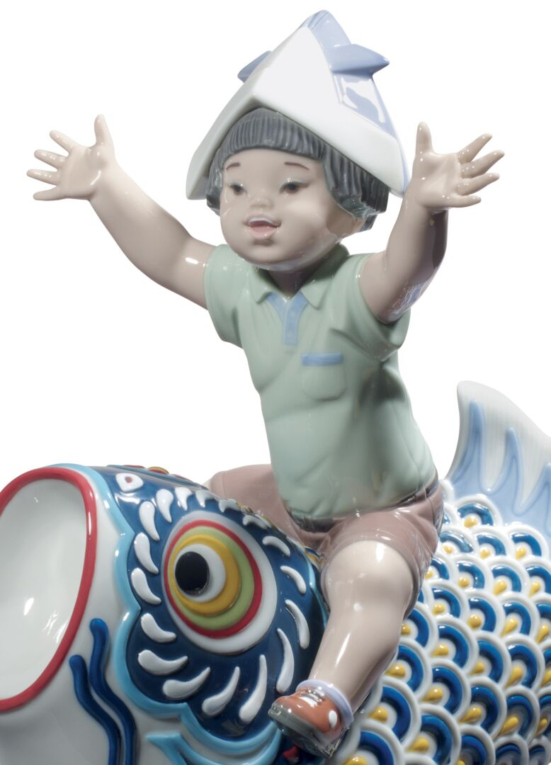 Статуэтка "Счастливый день мальчика" Lladro