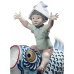 Статуэтка "Счастливый день мальчика" Lladro