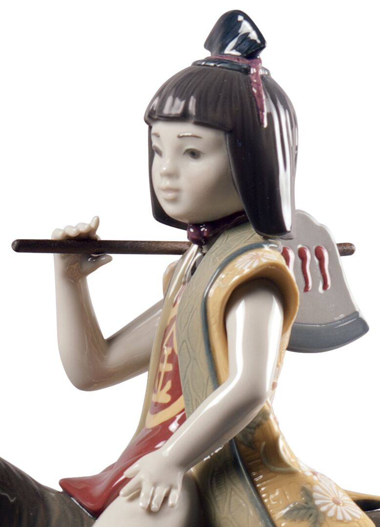 Статуэтка "Кинтаро и медведь" Lladro