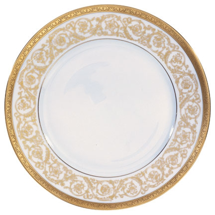 Блюдо для овощей с крышкой "Orangerie Gold" Christofle