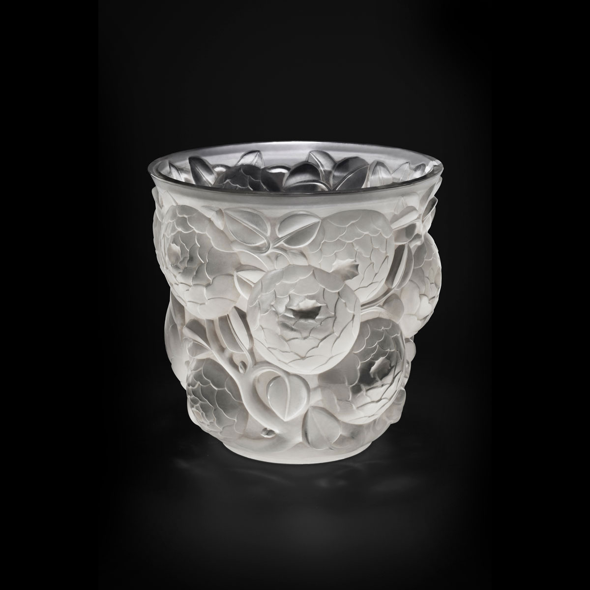 Ваза для цветов прозрачная "Oran" Lalique