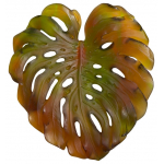 Лист настенный Monstera зел.- оранж. LF Daum