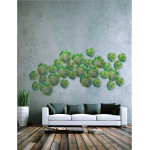 Лист настенный Monstera зелён. SF Daum