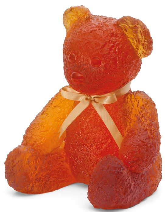 Статуэтка "Плюшевый мишка" большой оранж. 375 экз. Daum