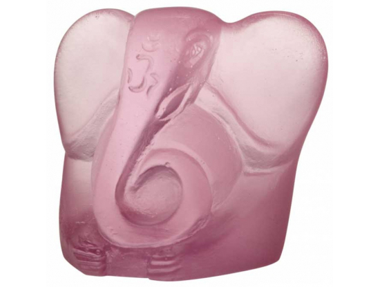 Статуэтка "Ganesha" маленькая розовая "Bouddha" Daum