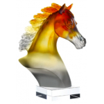 Голова Арабской лошади серо-коричневая "Cheval" Daum