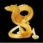 Дракон "Восьмёрка" зелено-коричневый "Dragon" Daum