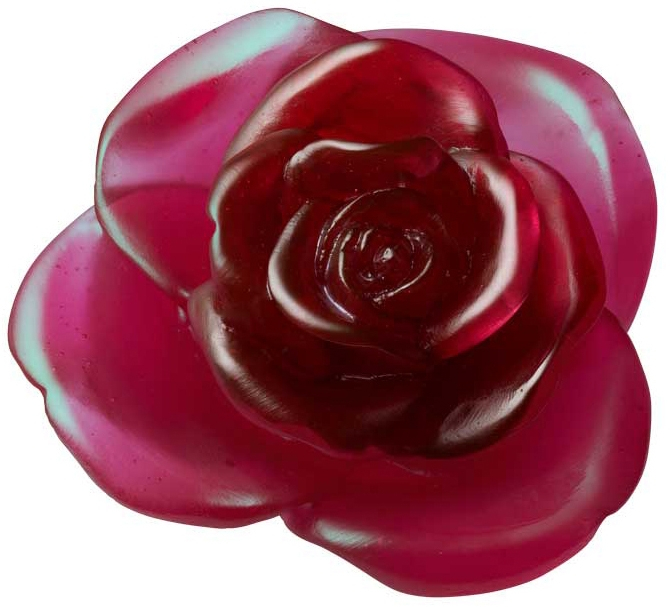 Цветок розы "Rose Passion" красный Daum