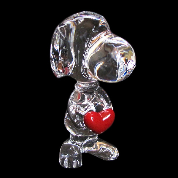 Статуэтка "Snoopy с сердцем " Baccarat