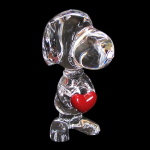 Статуэтка "Snoopy с сердцем " Baccarat