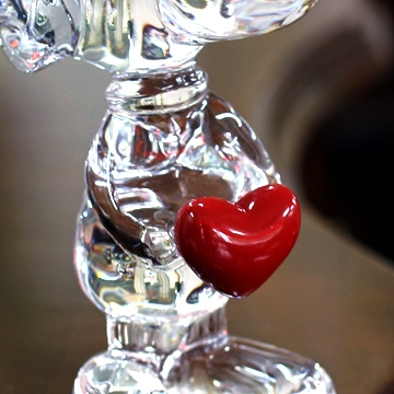 Статуэтка "Snoopy с сердцем " Baccarat