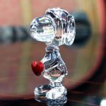Статуэтка "Snoopy с сердцем " Baccarat