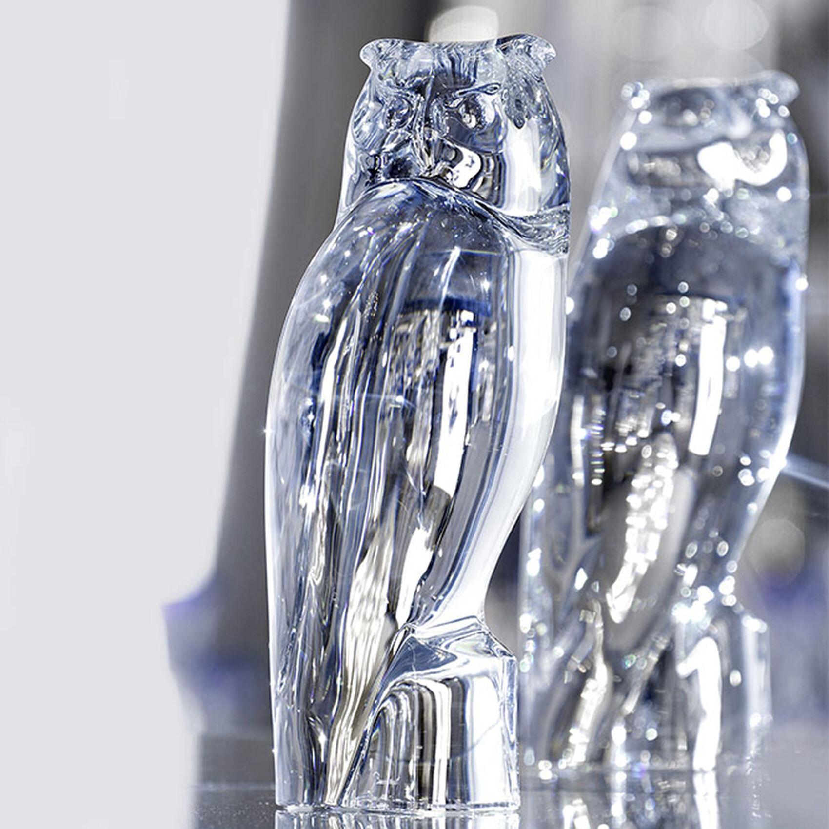 Статуэтка филина прозрачный "Chouette" Baccarat