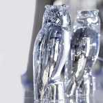 Статуэтка филина прозрачный "Chouette" Baccarat