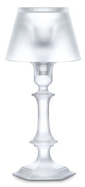 Подсвечник "Our Fire" белый  матовый "Darkside" Baccarat