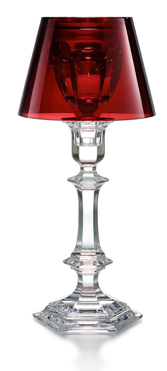 Подсвечник красный "Our Fire Harcourt" Baccarat