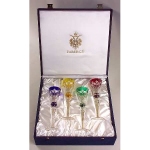 Набор "Palais Royale" из 4-х фужеров для ликера FABERGE