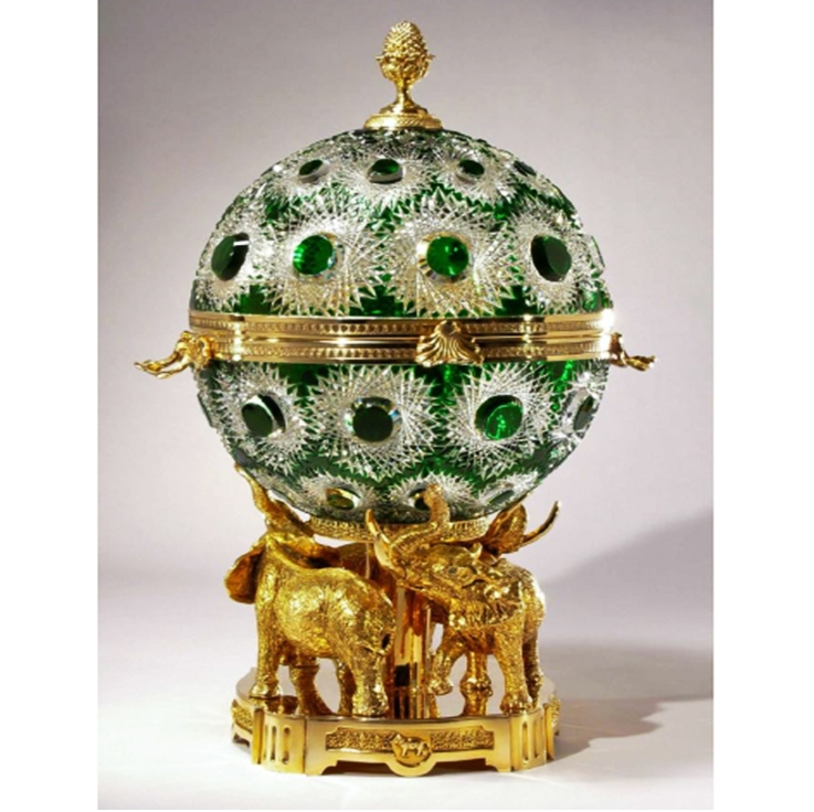 Глобус бар для водки "Султан" FABERGE