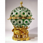 Глобус бар для водки "Султан" FABERGE
