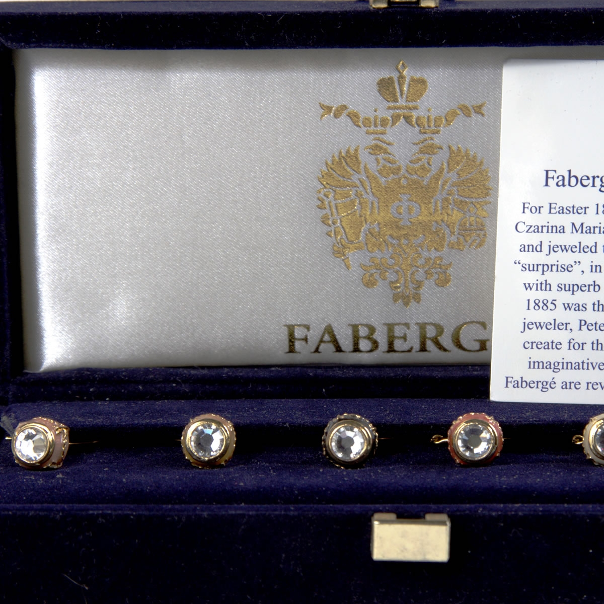 Набор из 6-и подвесок для бокалов FABERGE