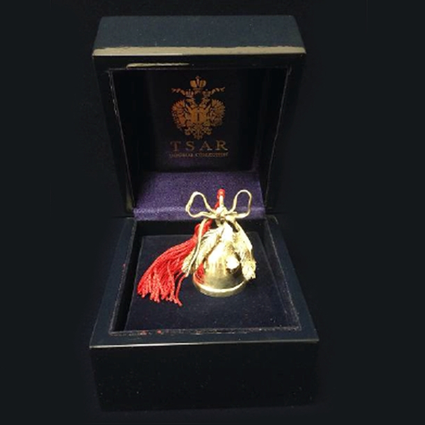 Ёлочная игрушка "Tsar Колокольчик звенящий" FABERGE