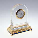 Часы хрустальные Tsar Faberge