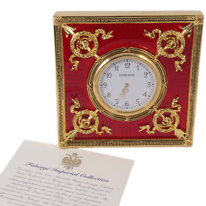Часы "Летний сад" Faberge