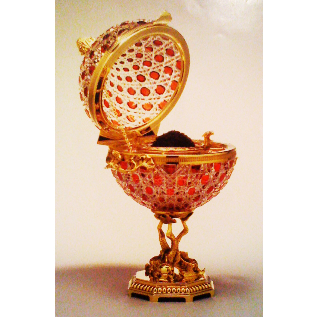 Икорница "Czar Alexander" Faberge