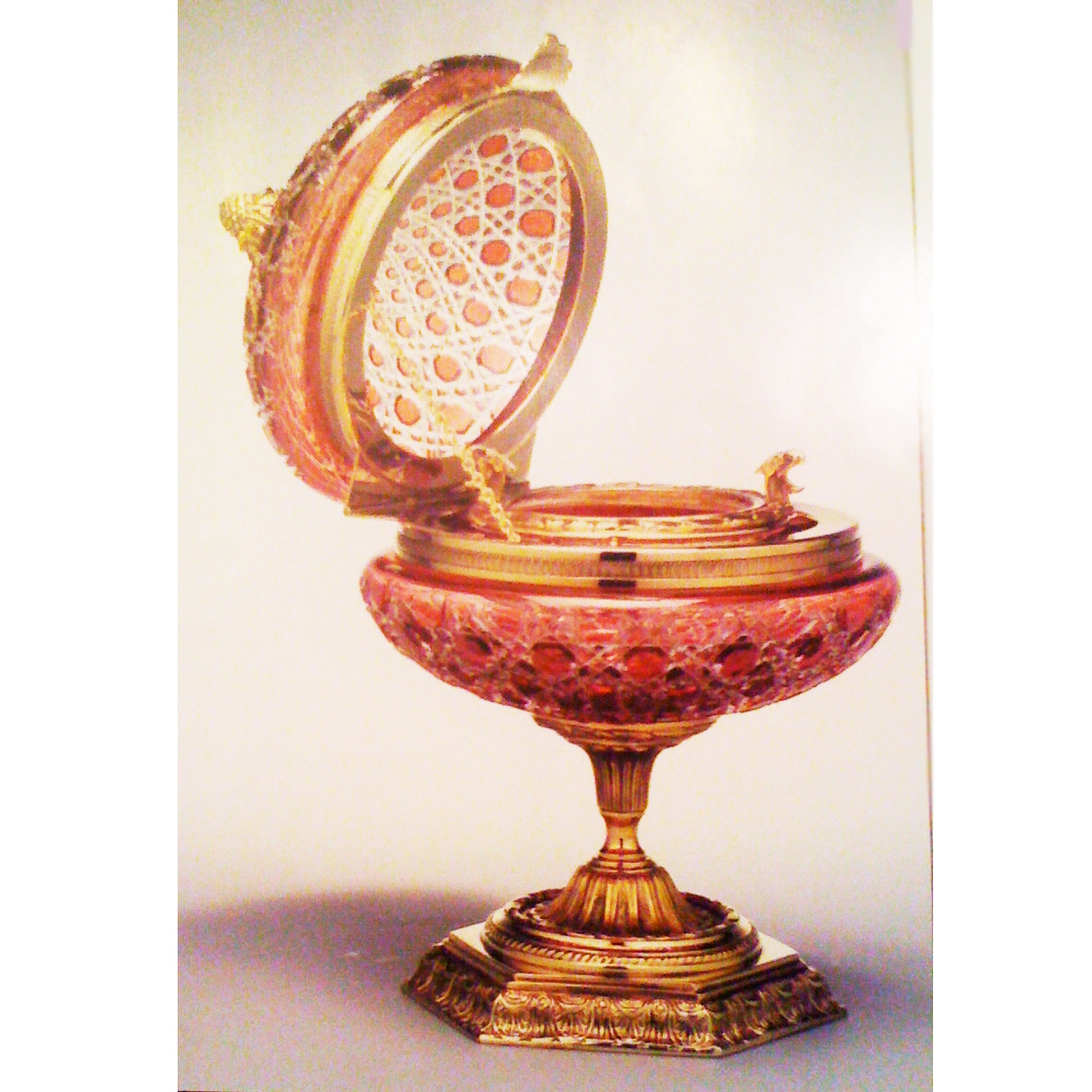 Икорница "Renaissance" Faberge