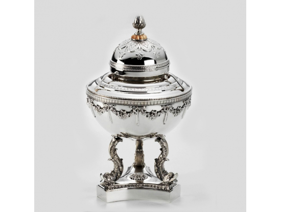 Икорница "Дельфин" Faberge