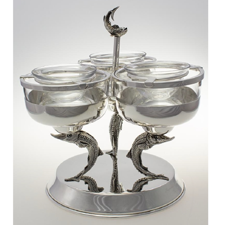 Икорница "Triple" Faberge