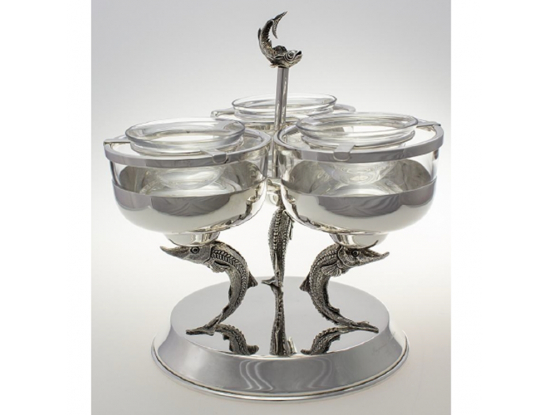 Икорница "Triple" Faberge