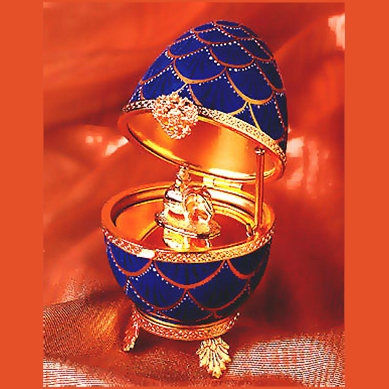 Яйцо "Шишка cо слоном" Faberge