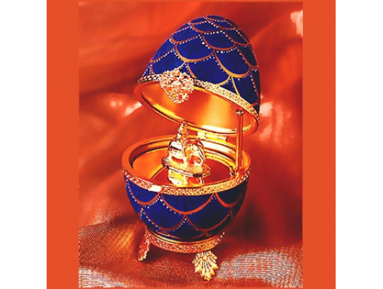 Яйцо "Шишка cо слоном" Faberge