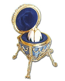 Яйцо "Бутон розы" Faberge